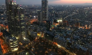 新宿都庁の夜景