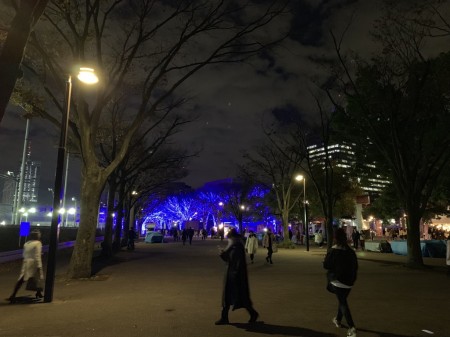 渋谷、青の洞窟への経路