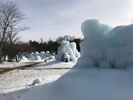 西湖樹氷まつり