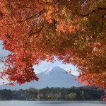 iPhone XS Maxで河口湖の紅葉を撮影
